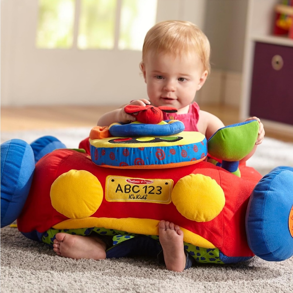 Melissa & Doug Beep-Beep and Play Activity Center Baby Toy